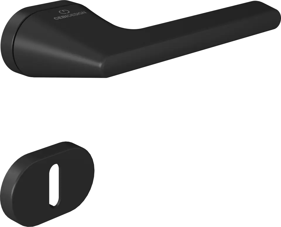 Çebi C5276 Talia Zipline Kapı Kolu PC24 (Mat Siyah) - Oda