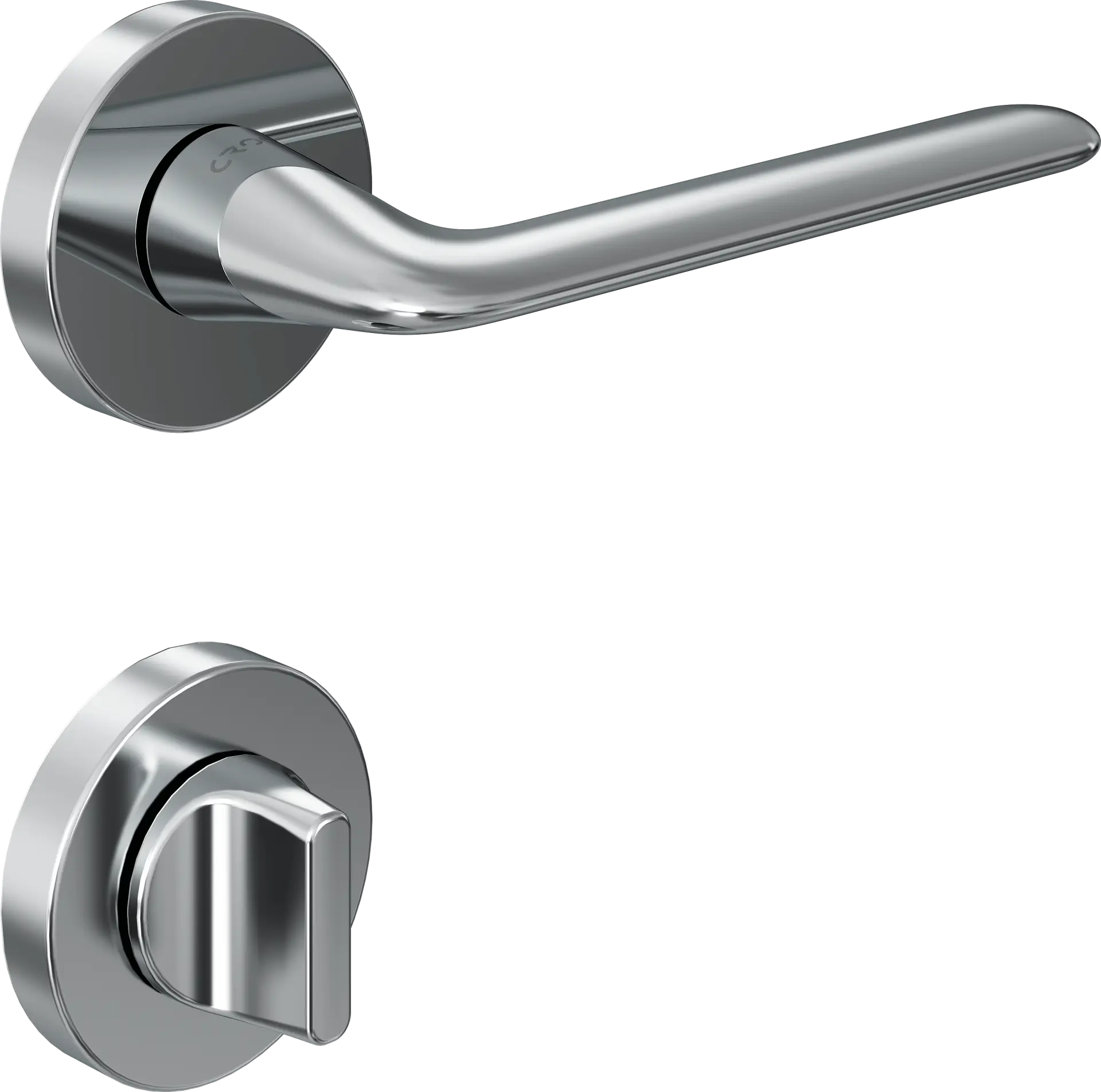 Çebi 5288010 Aero Croma Kapı Kolu MP02 (Parlak Krom) - WC