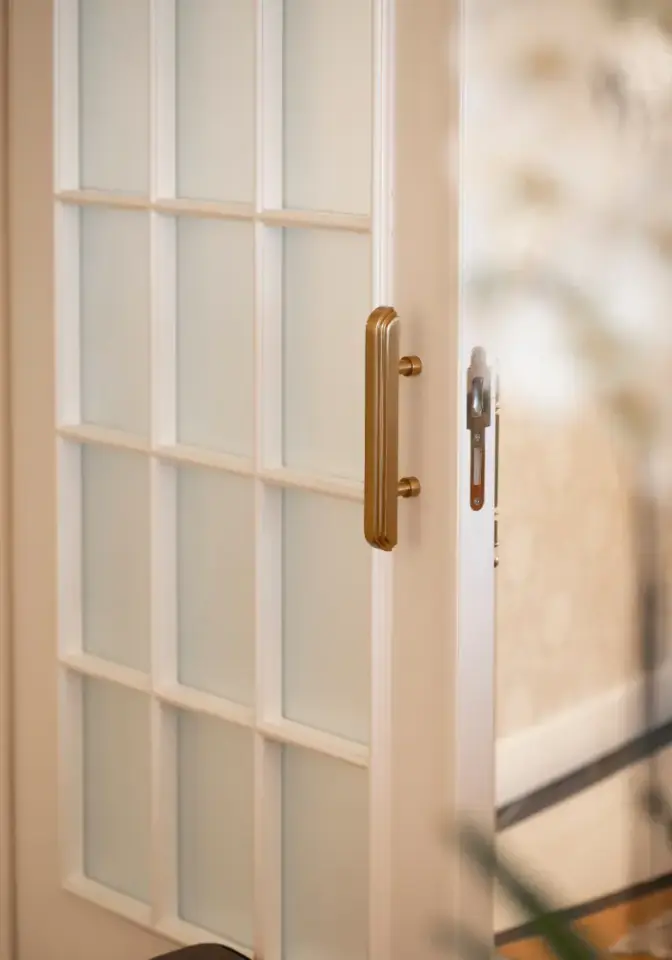 Vista D’oro Kanallı Çekme Kol Saten Altın