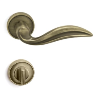 System DIANA Rozetli Kapı Kolu Antik Renk (HA126RO14 ABM) Yale