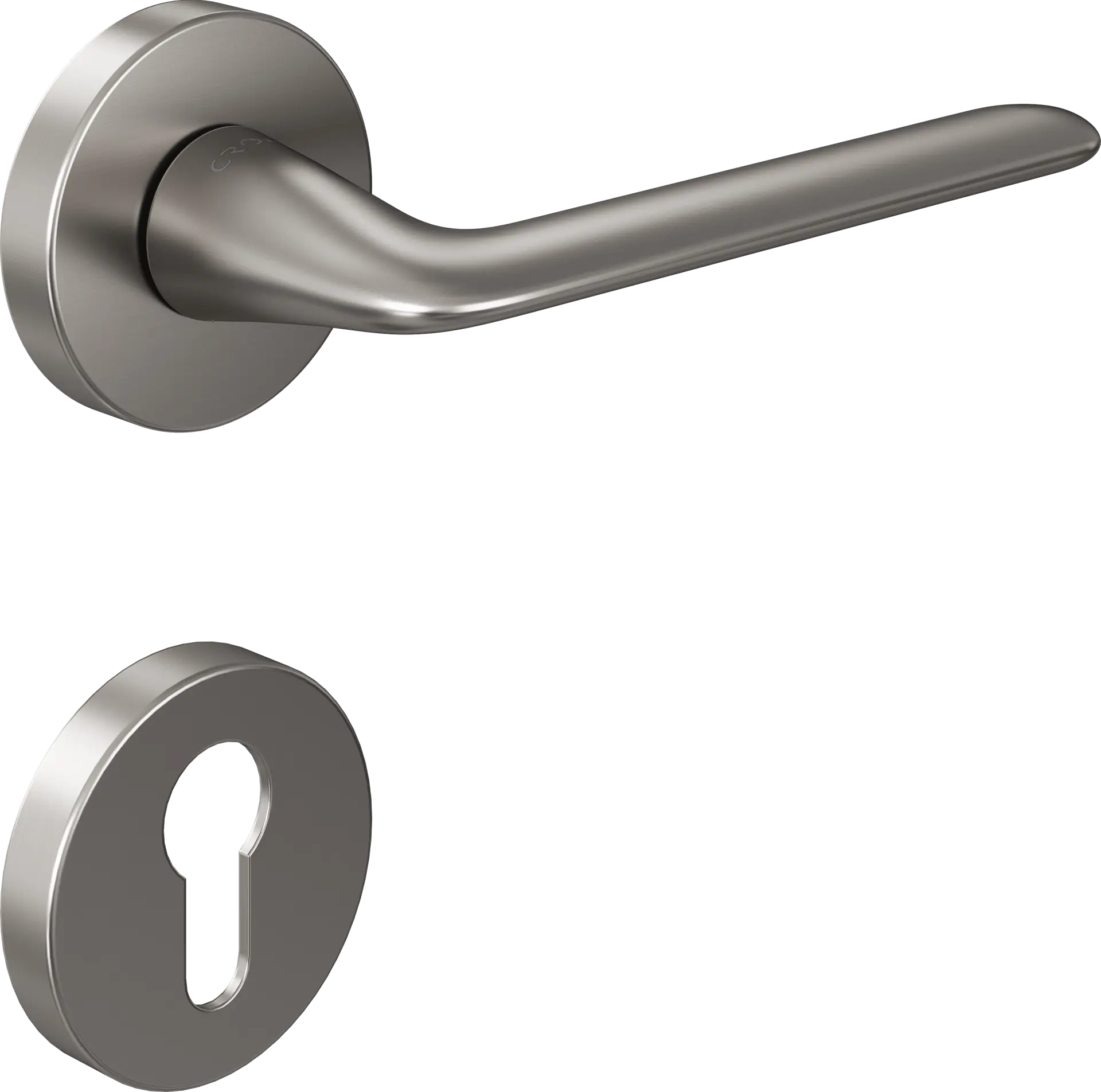 Çebi 5288010 Aero Croma Kapı Kolu MP08 ( Parlak Fırçalanmış Inox) - Yale