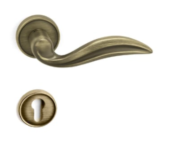 System DIANA Rozetli Kapı Kolu Antik Renk (HA126RO14 ABM) Yale