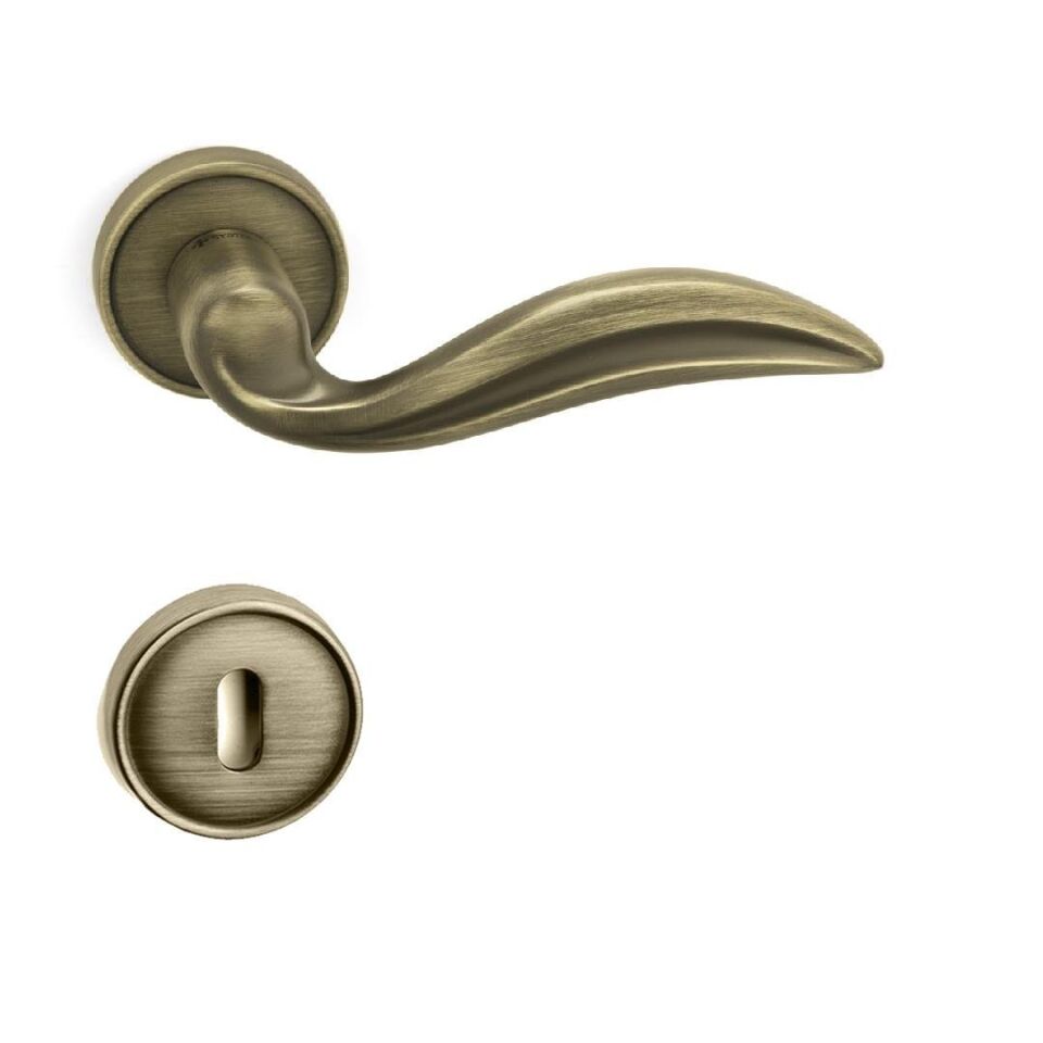 System DIANA Rozetli Kapı Kolu Antik Renk (HA126RO14 ABM) Oda