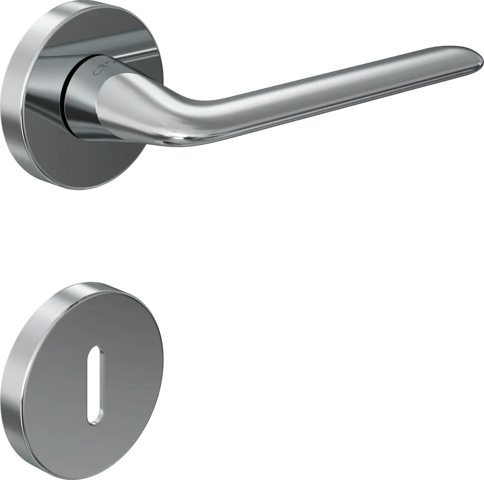 Çebi 5288010 Aero Croma Kapı Kolu MP02 (Parlak Krom) - Oda