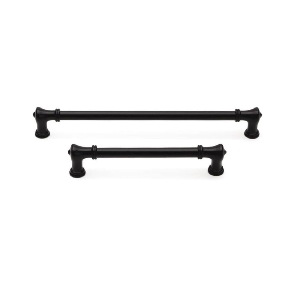 System 4615 Siyah Renk Klasik Kulp 160 mm (SY4615 0160 AL6-AL6)