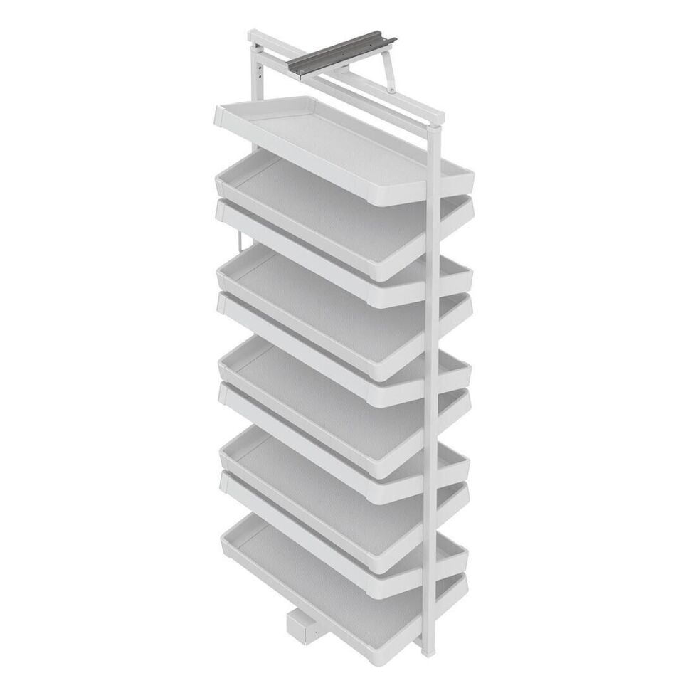 Teleskopik Raylı Döner Ayakkabılık  1630 - 1830 mm