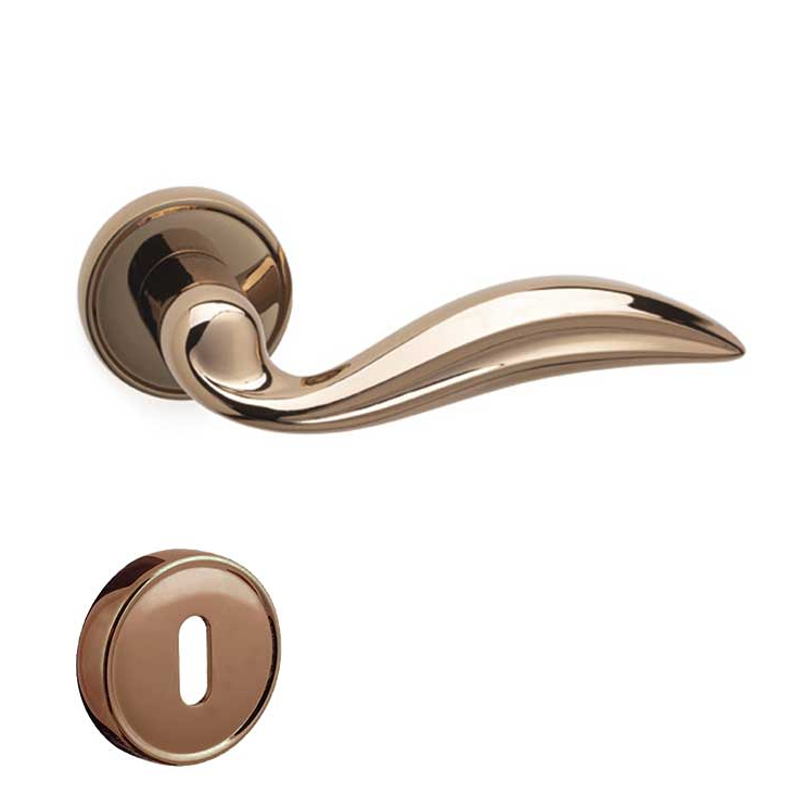 System DIANA Rozetli Kapı Kolu Rose Renk (HA126RO14 RS) Oda