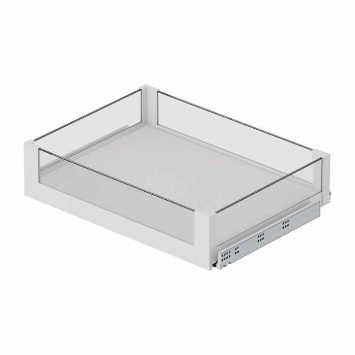 Premium Bağımsız Çift Açılım Gizli Raylı Çekmece 600 mm White