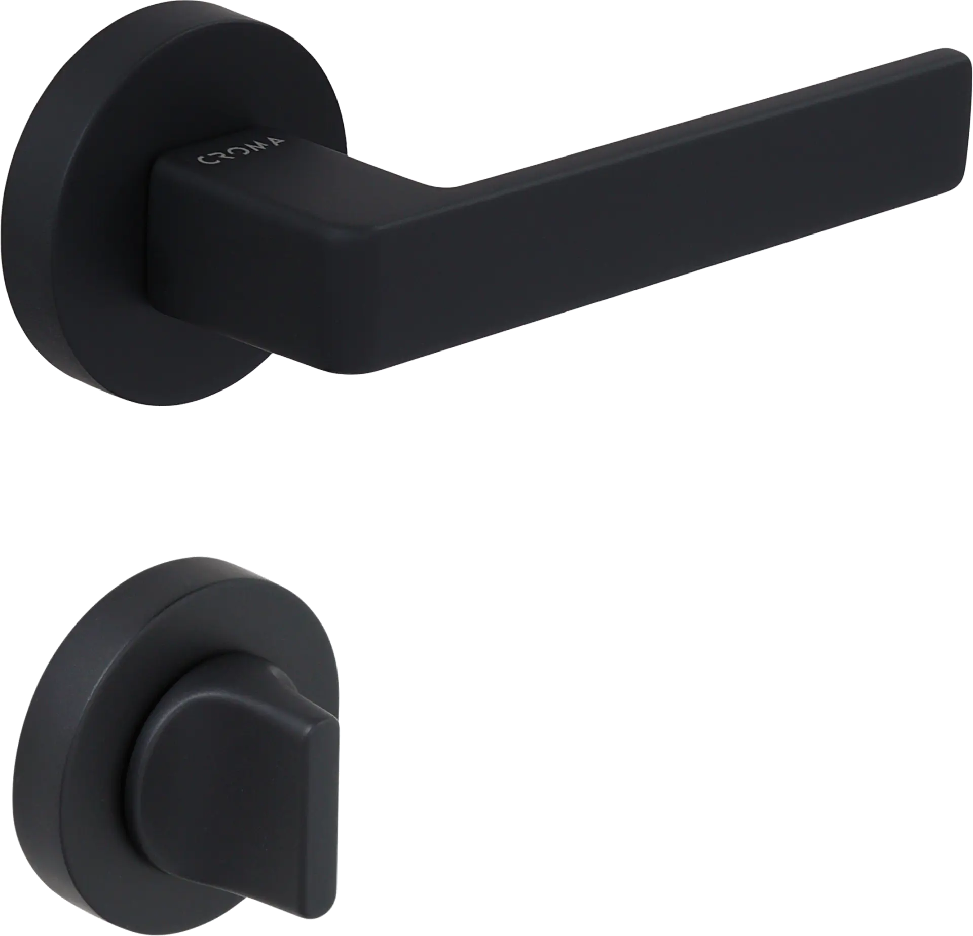 Çebi 1105-9188 Eta Croma Kapı Kolu PC24 (Mat Siyah) - WC