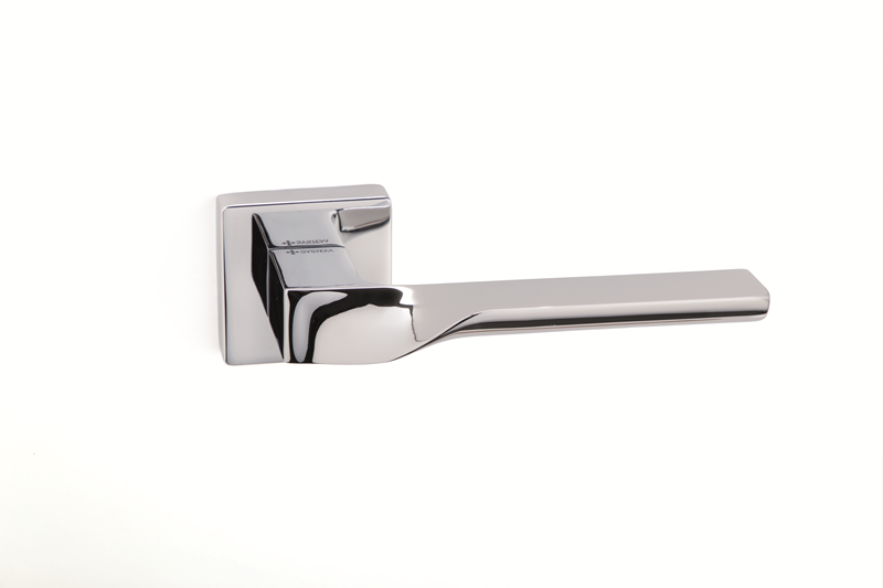 System SPİNAL Rozetli Kapı Kolu Krom Renk (HA120RO11 CR) Oda