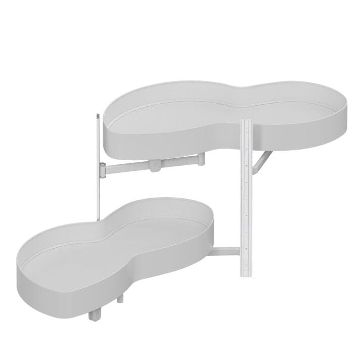 Kaymaz Yüzeyli Döner Tablalı Körköşe Mekanizması Unique Sağ