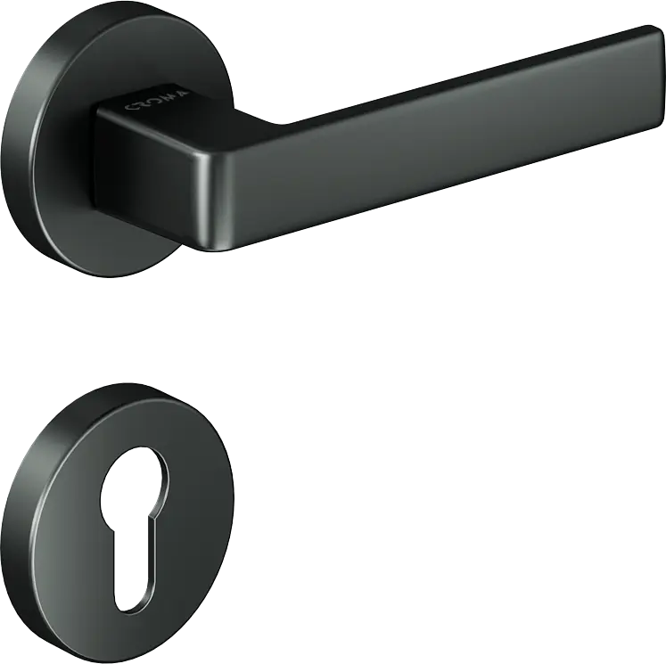 Çebi 1105-9188 Eta Croma Kapı Kolu PC27 (Antrasit Saten) - Yale