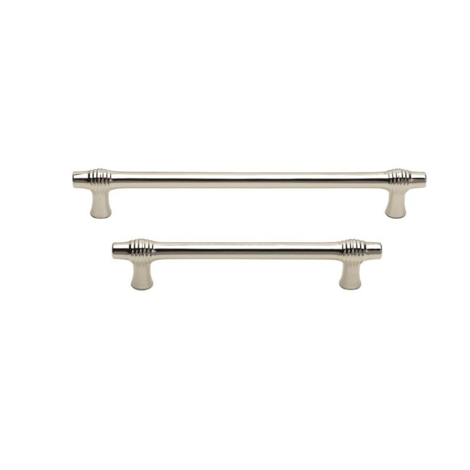 System 4323 Parlak Nikel Renk Klasik Kulp 128 mm (SY4323 0128 PN)