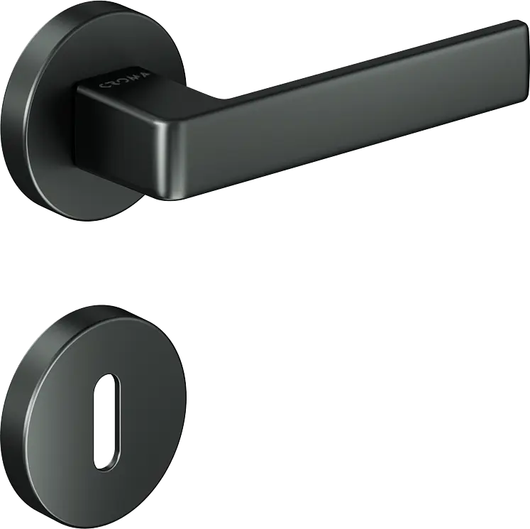 Çebi 1105-9188 Eta Croma Kapı Kolu PC27 (Antrasit Saten) - Oda