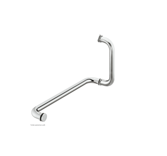 Havlu askılı duş kapısı kolu, Yuvarlak