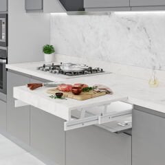 Çekmece İçi Ek Tezgah Mekanizması