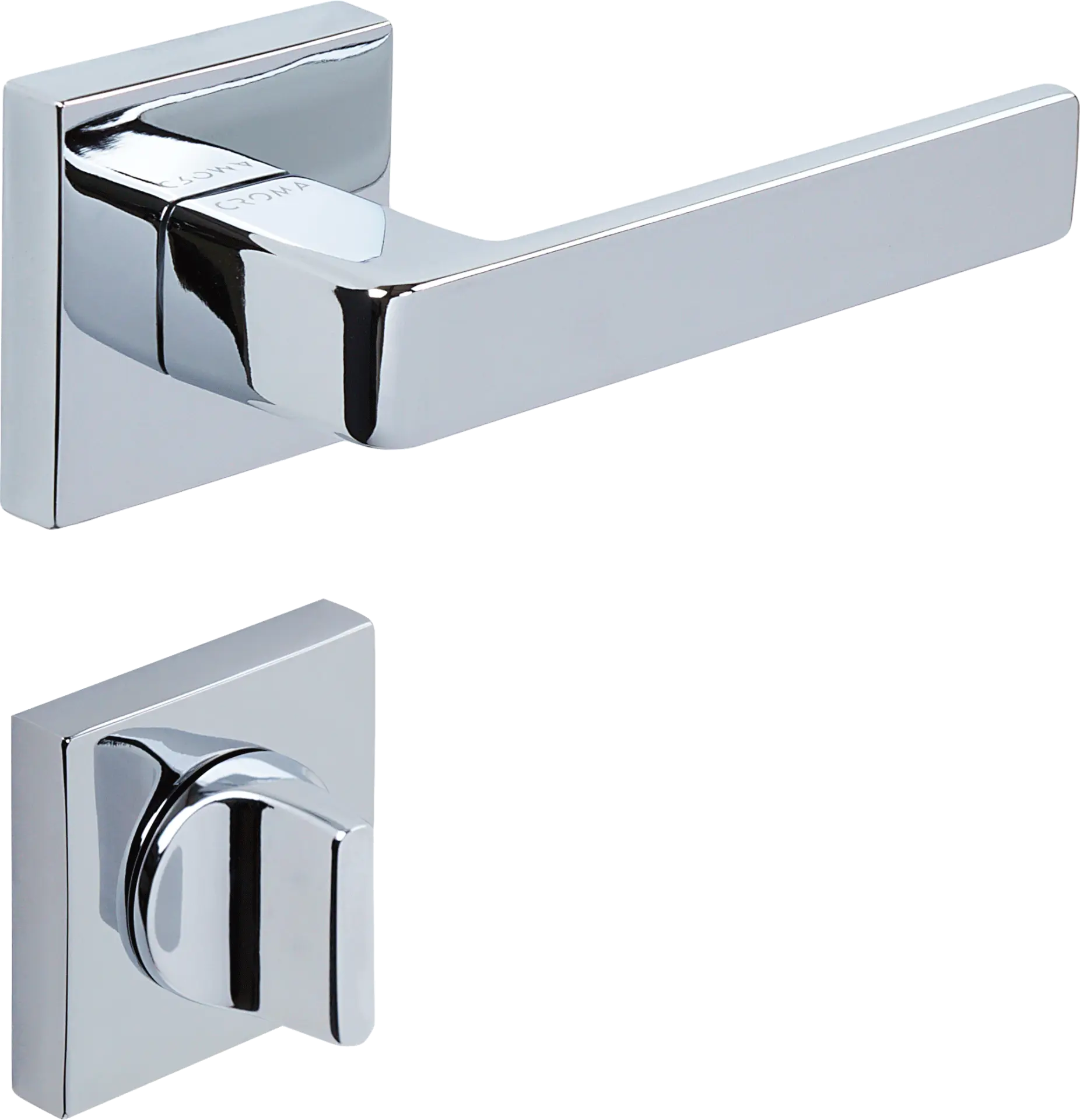 Çebi 1105-9186 Eta-S Croma Kapı Kolu MP02 (Parlak Krom) - WC