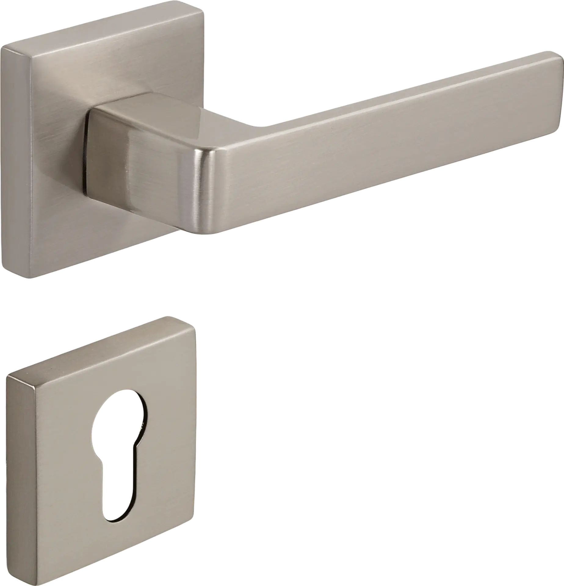 Çebi 1105-9186 Eta-S Croma Kapı Kolu MP08 ( Parlak Fırçalanmış Inox) - Yale