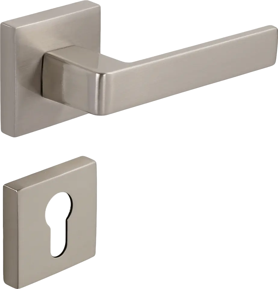 Çebi 1105-9186 Eta-S Croma Kapı Kolu MP08 ( Parlak Fırçalanmış Inox) - Yale