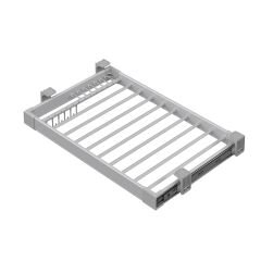 Teleskopik Raylı Alüminyum Pantolonluk - Kemer, Kravat Askılık 600 mm