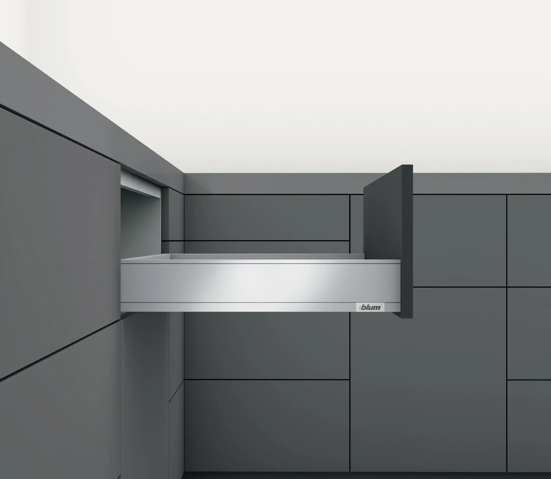 Blum Legrabox Pure M Çekmece Seti 40 Kg Blumotion Orion Gri
