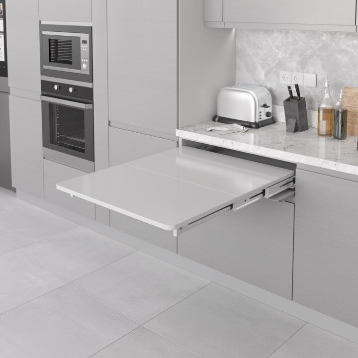 Katlanır Masa Mekanizması 900 mm Beyaz