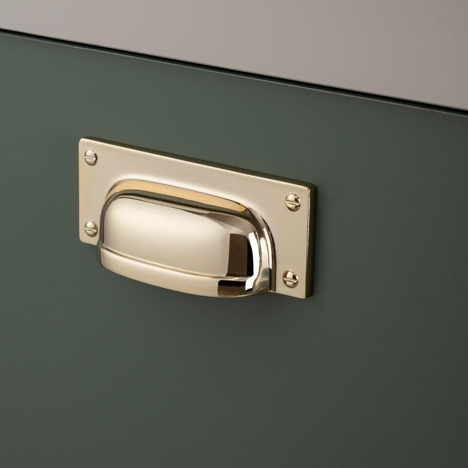 System 32 mm Gold Renk Tas Kulp (SY4534 0032 GL)