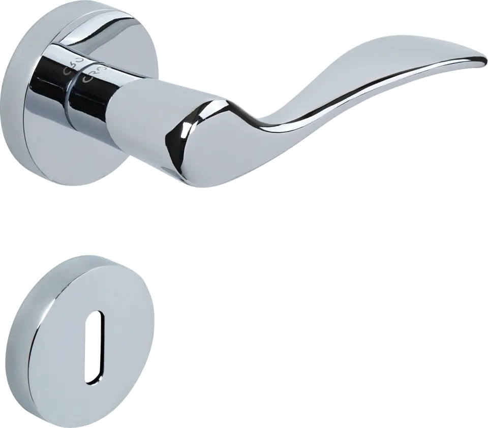 Çebi 1104-9188 Eva Croma Kapı Kolu MP08 ( Parlak Fırçalanmış Inox) - WC