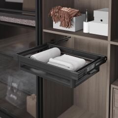 Teleskopik Raylı Alüminyum Çekmece 400 mm