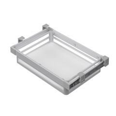 Teleskopik Raylı Alüminyum Çekmece 400 mm