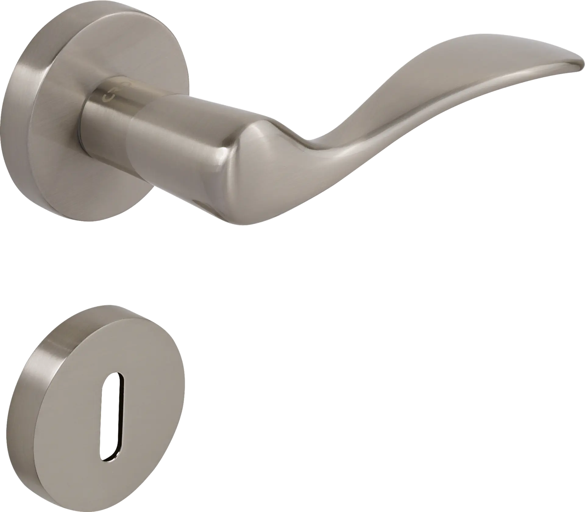 Çebi 1104-9188 Eva Croma Kapı Kolu MP08 ( Parlak Fırçalanmış Inox) - WC