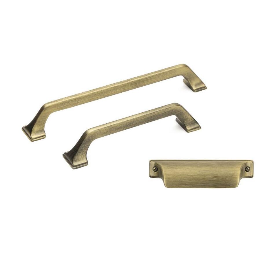 System 4314 Antik Renk Klasik Kulp 192 mm (SY4314 0192 ABM)