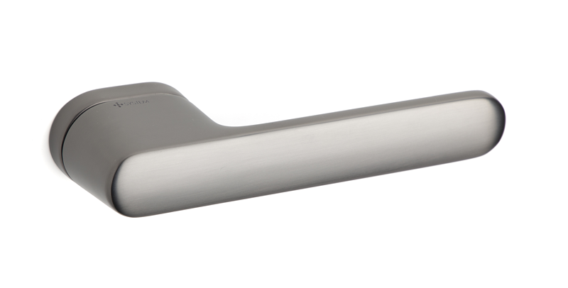 System AKIK Rozetli Kapı Kolu Füme Renk (HA202RO16 BBN)