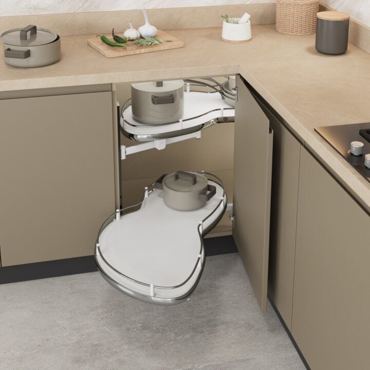 Döner Tablalı Körköşe Mekanizması 600 mm