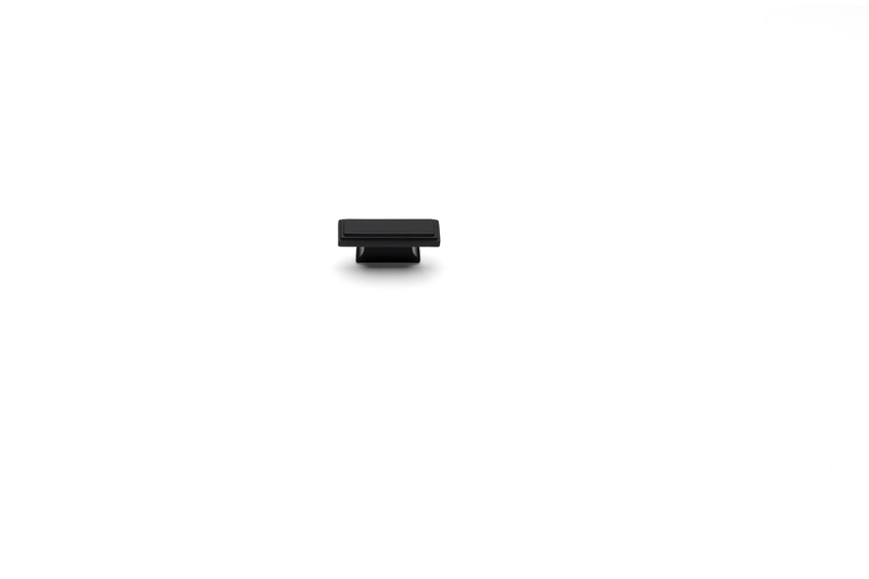 System 16 mm Siyah Renk Düğme Kulp (SY4237 0016 AL6)