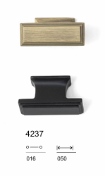 System 4237 Antik Gümüş Kulp 16 mm