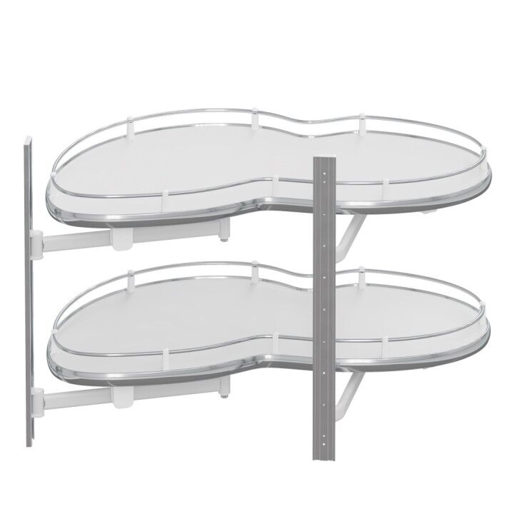Döner Tablalı Körköşe Mekanizması Sol Crom