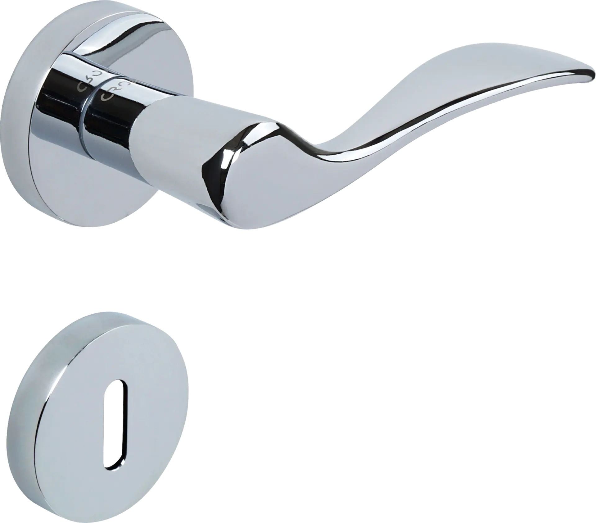 Çebi 1104-9188 Eva Croma Kapı Kolu MP02 (Parlak Krom) - Oda