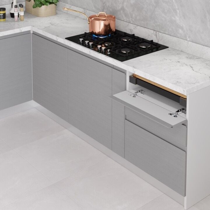 Çekmece İçi Fonksiyonel Kesme Tablası 700 mm