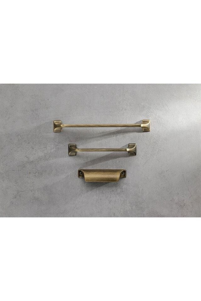 System 64 mm Antik Renk Tas Kulp (SY4523 0064 ABM)