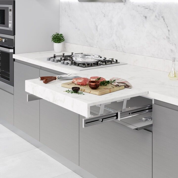 Çekmece İçi Ek Tezgah Mekanizması 700 mm