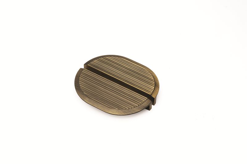 System 9076 Antik Renk Modern Kulp 128 mm (SY9076 0128 ABM)