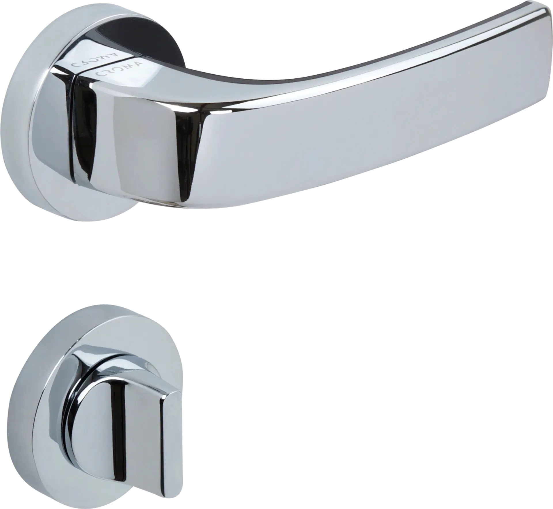 Çebi 1101-9188 Pera Croma Kapı Kolu MP02 (Parlak Krom) - WC
