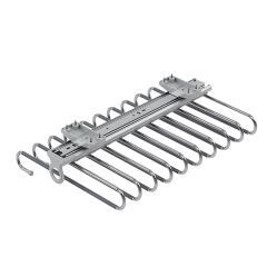 Tavan Bağlantılı Raylı Pantolon Askısı