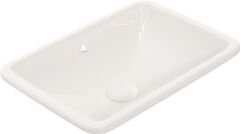 Hafele Vena Tezgah Altı Banyo Lavabosu Parlak Beyaz