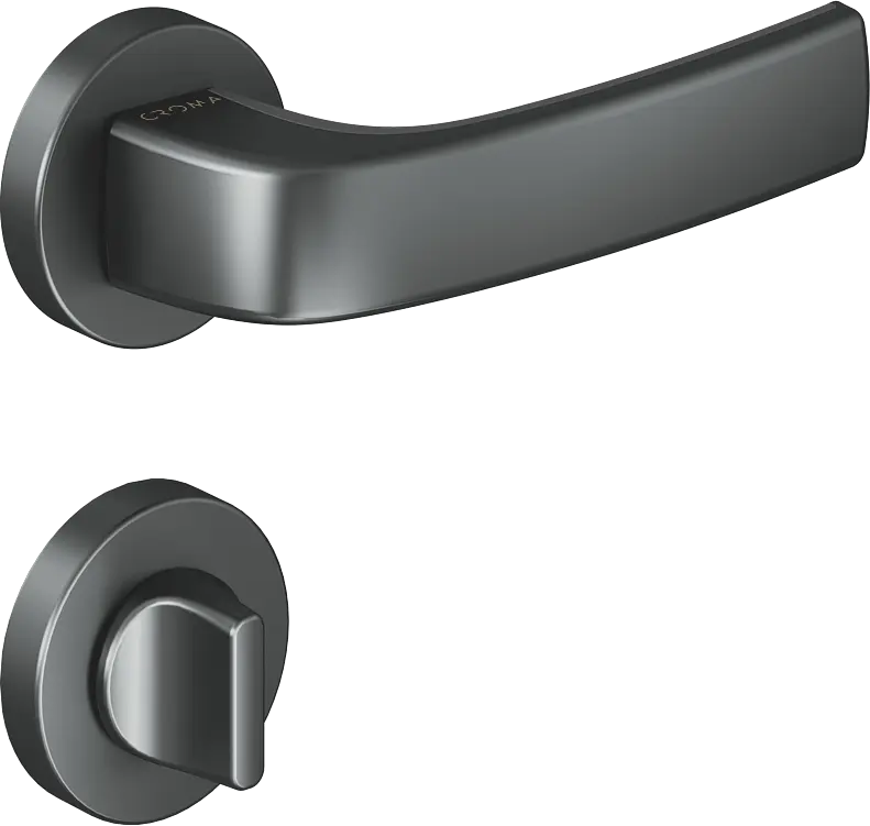 Çebi 1101-9188 Pera Croma Kapı Kolu PC27 (Antrasit Saten) - WC