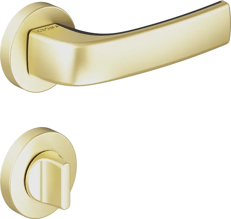 Çebi 1101-9188 Pera Croma Kapı Kolu PC35 (Mat Pirinç) - WC