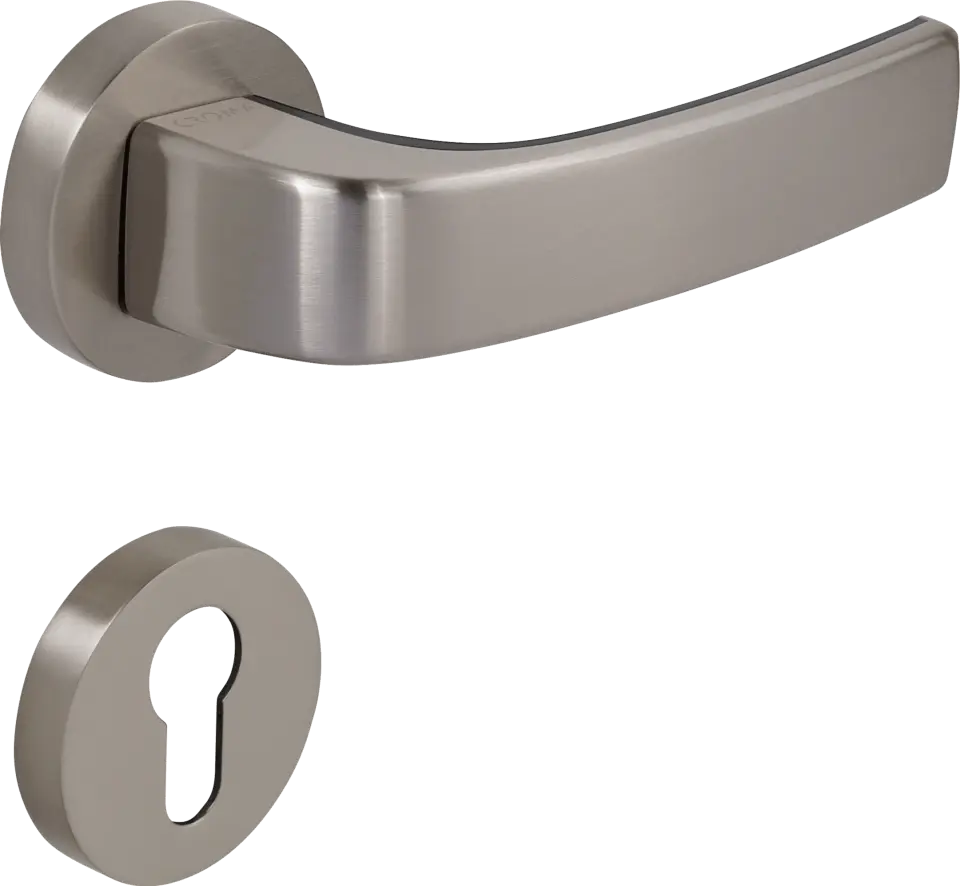 Çebi 1101-9188 Pera Croma Kapı Kolu MP08 ( Parlak Fırçalanmış Inox) - Yale