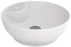 Tezgah Üstü Lavabo, LOTUS RB, parlak beyaz