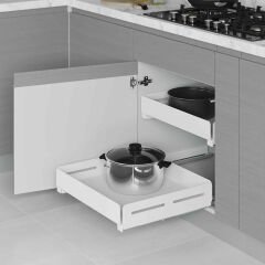 Unique Box Bağımsız Çift Açılım Gizli Raylı Çekmece